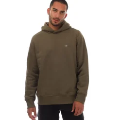 Gant Shield Logo Hoodie in Green