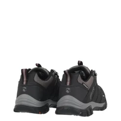 Gelert Dusk Hiking Boots Flat Heel in Black