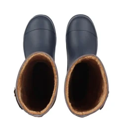 Gelert Fur Welly Boot Ladies in Blue