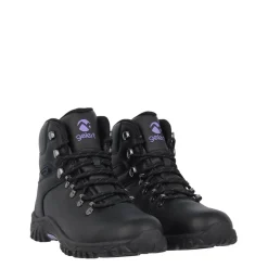 Gelert Leather Ladies Walking Boots in Black