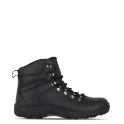 Gelert Mens Leather Walking Boots in Black