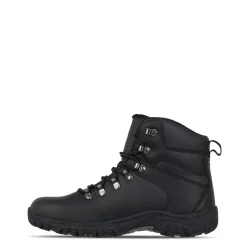 Gelert Mens Leather Walking Boots in Black