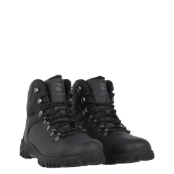 Gelert Mens Leather Walking Boots in Black