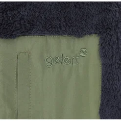 Gelert Mock Neck Fleece Teddy Jacket in Blue