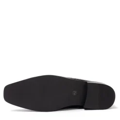 Giorgio Leather Croc Men Oxford Dress Brogue Shoes in Black