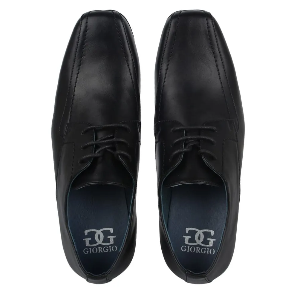 Giorgio Mens Bourne Lace Shoes in Black