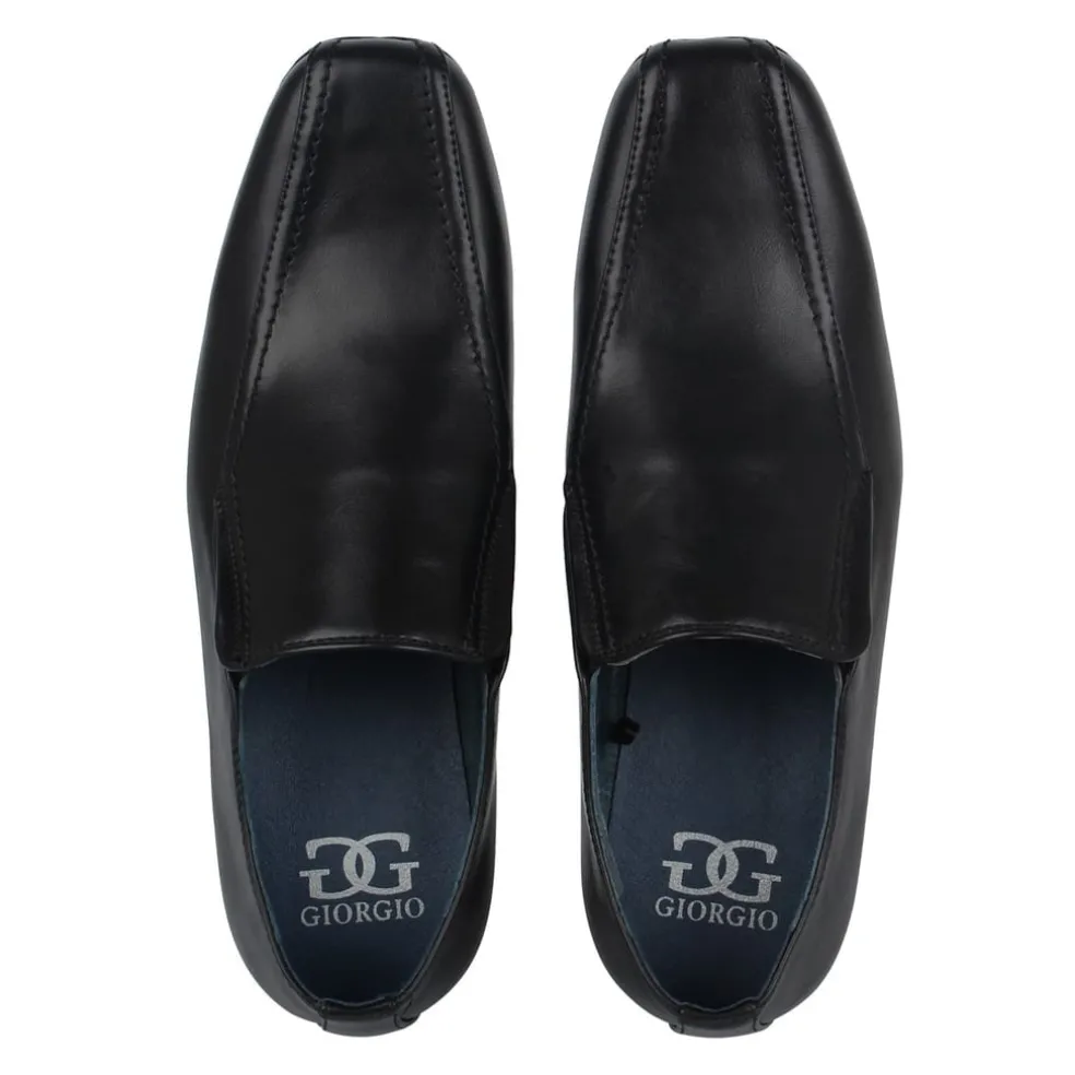 Giorgio Mens Bourne Slip On Shoes in Black