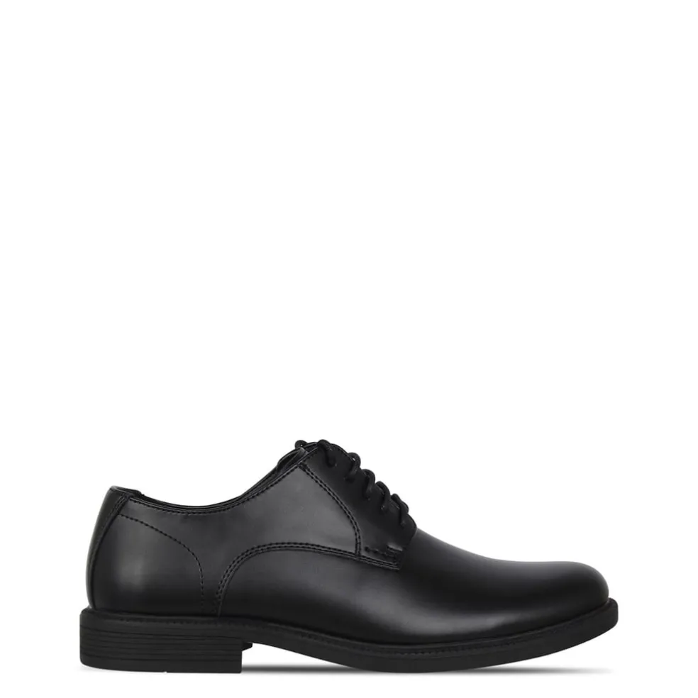 Giorgio Mens Lace Up Derby Shoes in Black