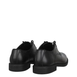 Giorgio Mens Lace Up Derby Shoes in Black