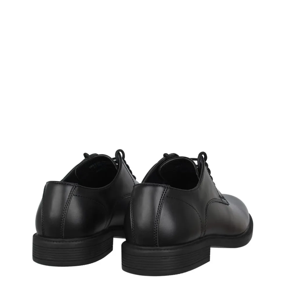 Giorgio Mens Lace Up Derby Shoes in Black