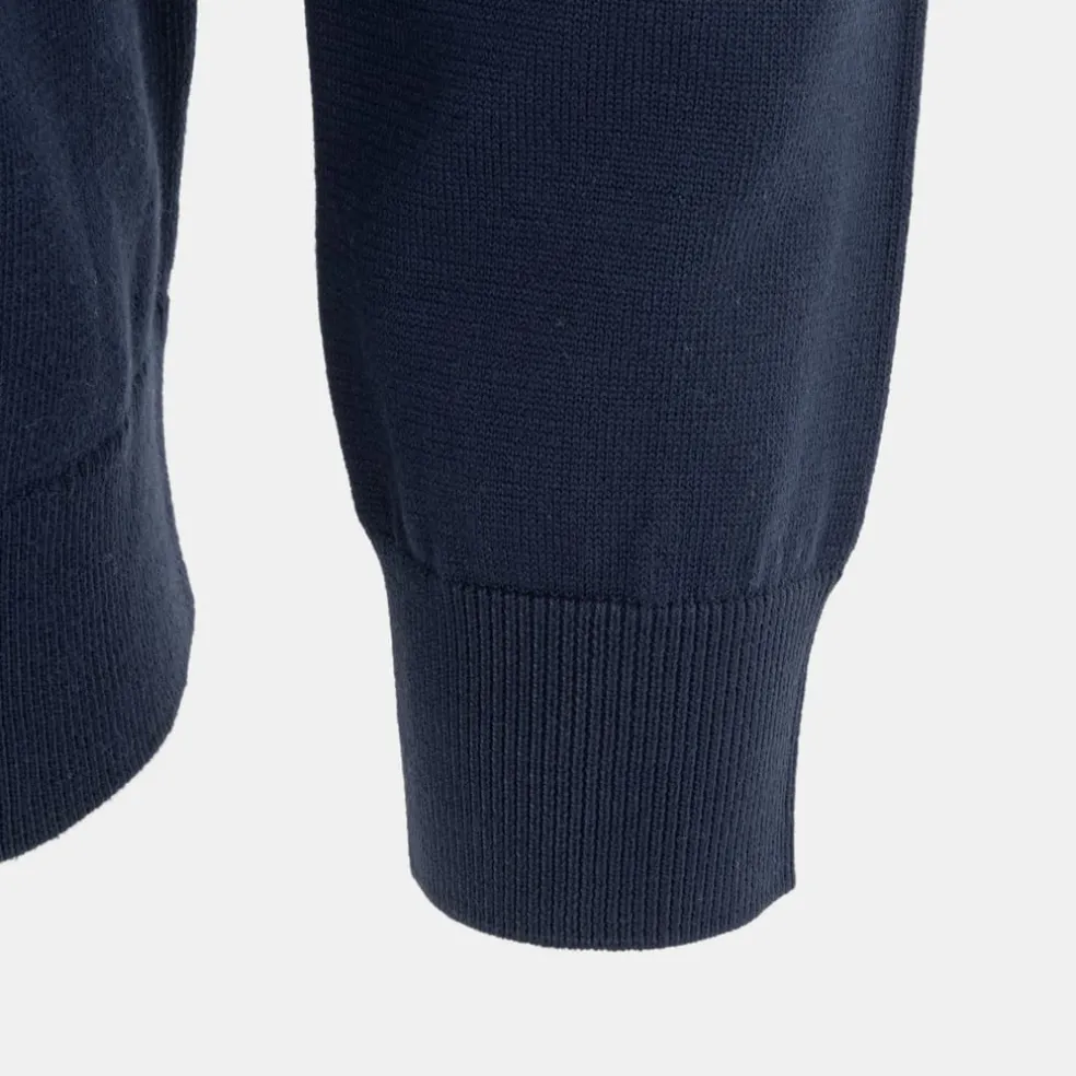 Giorgio Mens V Neck Classic Knitted Sweater in Blue