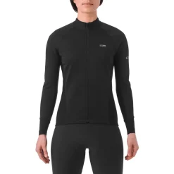 Giro Womens Chrono Pro Windbloc Jersey in Black