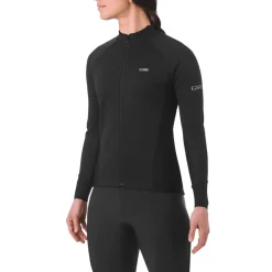 Giro Womens Chrono Pro Windbloc Jersey in Black