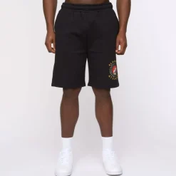 Glorious Gangsta Ceazar Jog Shorts in Black