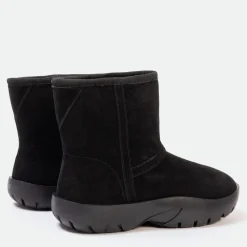 Golddigga Womens Snug Classic Slip On Ankle Boots in Black