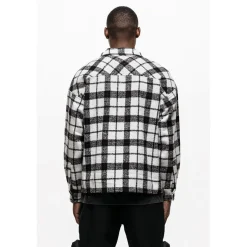 Good For Nothing Check Flannel Shirt Red in Red