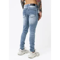 Good For Nothing Skinny Jean Faded Blue in Blue