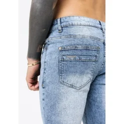 Good For Nothing Skinny Jean Faded Blue in Blue