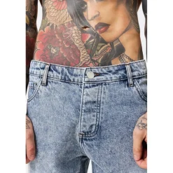 Good For Nothing Skinny Jean Faded Blue in Blue