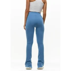 Good For Nothing Split Hem Trousers Sky Blue in Blue