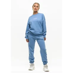 Good For Nothing Sweatshirt Powder Blue in Blue