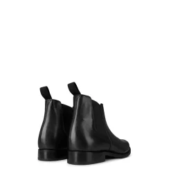 Grenson Chelsea Low Heel Boots in Black