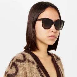 Gucci Interlocking G Sunglasses in Brown