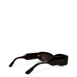 Gucci Rectangle Sunglasses in Brown