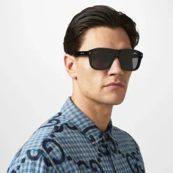 Gucci Square Frame Glasses in Black