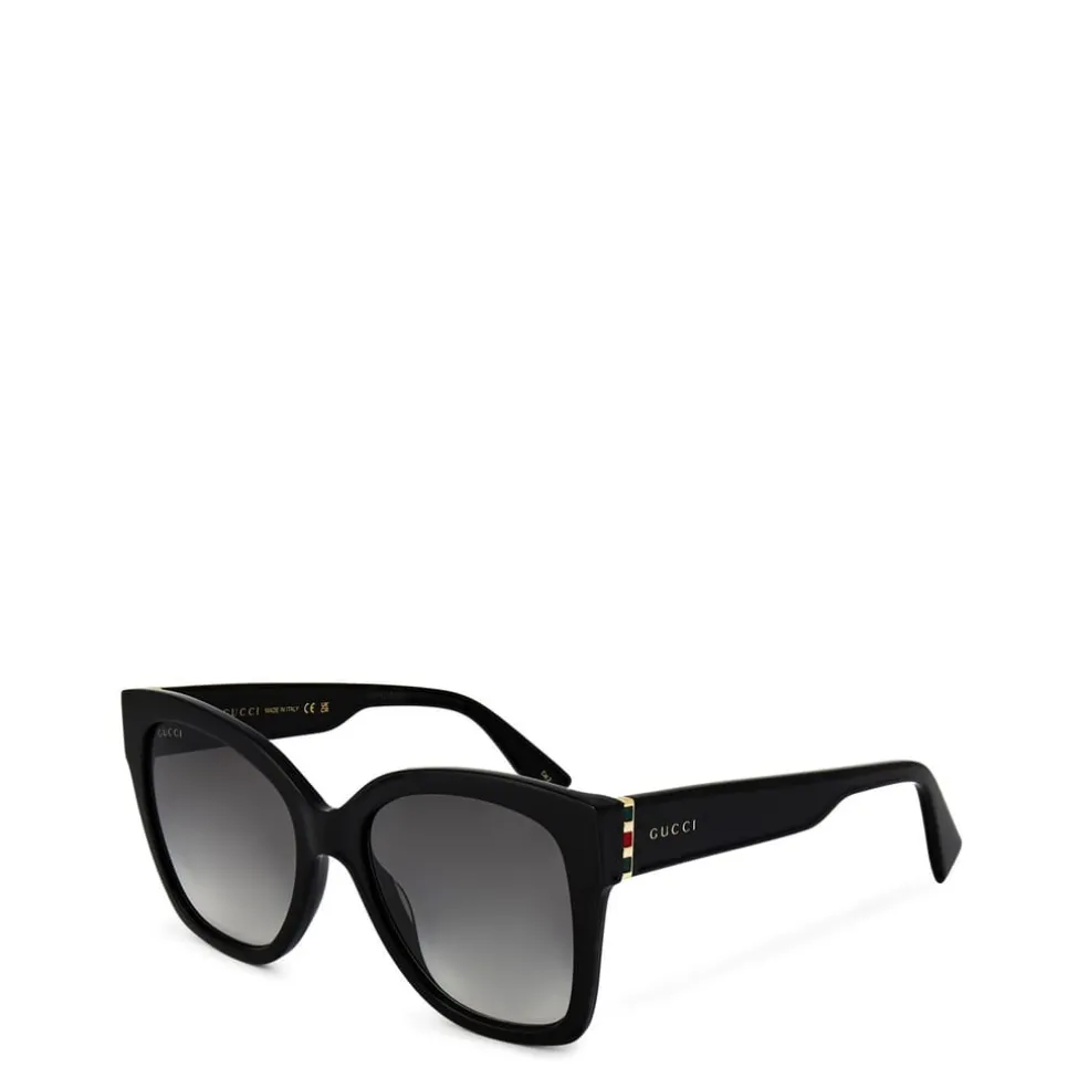 Gucci Square Graduated Sunglasses in Black