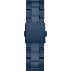 Guess Stainless Steel Fashion Analogue Quartz Watch in Blue
