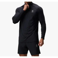 Gym King Energy Quarter Zip in Black