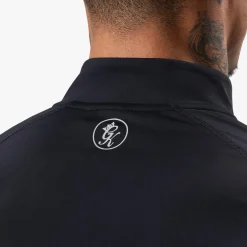 Gym King Energy Quarter Zip in Black