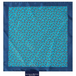 Haines and Bonner Pocket Square in Green