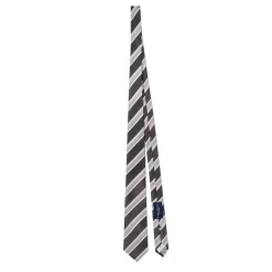 Haines and Bonner Stripe Tie in Grey