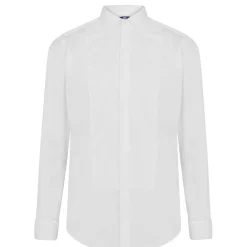 Haines and Bonner Tailored Fit Dress Shirt in White