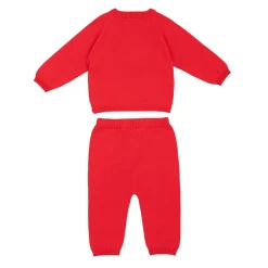 Hello World Robin Clothing Set Babies in Red