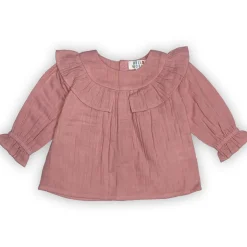 Hello World Top And Trouser Set Babies in Pink