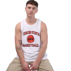 Heron Preston 23 Tank Top in White red