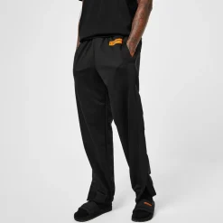 Heron Preston Fabric Sliders in Black