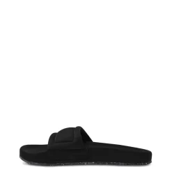 Heron Preston Fabric Sliders in Black