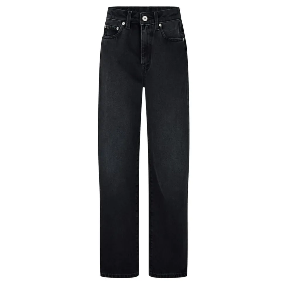 Heron Preston Five Pocket Design Slim Jeans in Black