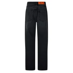 Heron Preston Five Pocket Design Slim Jeans in Black