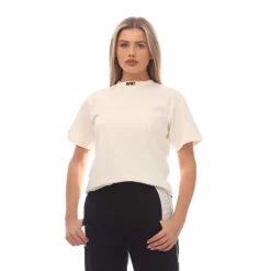 Heron Preston HPNY Embroidered T-Shirt in White Black