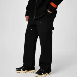 Heron Preston Vintage Carpenter Jeans in Black