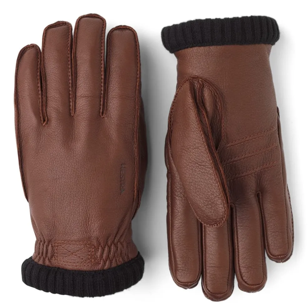 Hestra Deerskin P in Brown