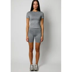 Honeyz Signature Slim Fit Crew Neck T-Shirt in Grey