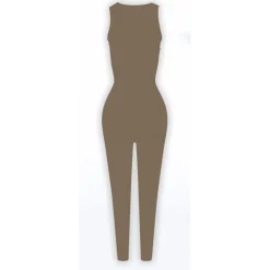 Honeyz Sleeveless Cat Jumpsuit in Green