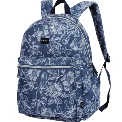 Hot Tuna Floral Backpack Adults in Blue