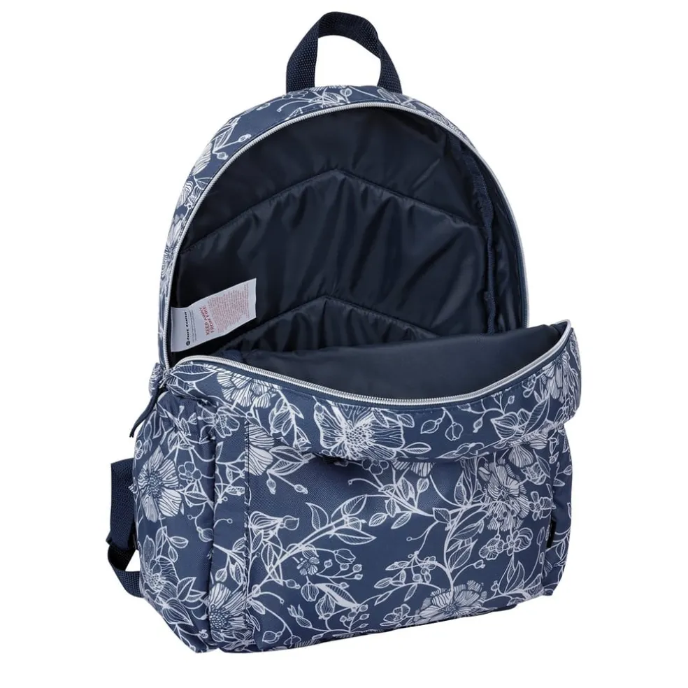 Hot Tuna Floral Backpack Adults in Blue